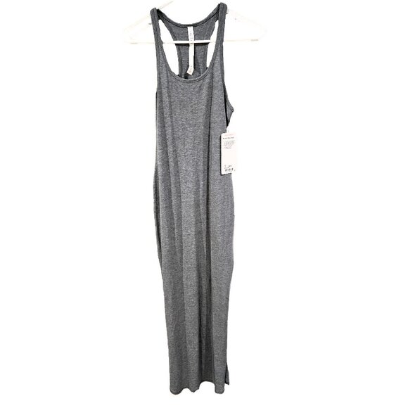 Lululemon Sz 2 Womens Grey Refresh Maxi Dress - Picture 1 of 6